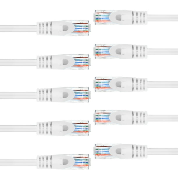 Preimum Series Orange GearIT 50-Pack Cat6 Patch Cable 1 Foot Cat 6 Ethernet Cable Snagless Flexible Soft Tab Preimum Series Orange GearIT 50-Pack Cat6 Patch Cable 1 Foot Cat 6 Ethernet Cable Snagless Flexible Soft Tab